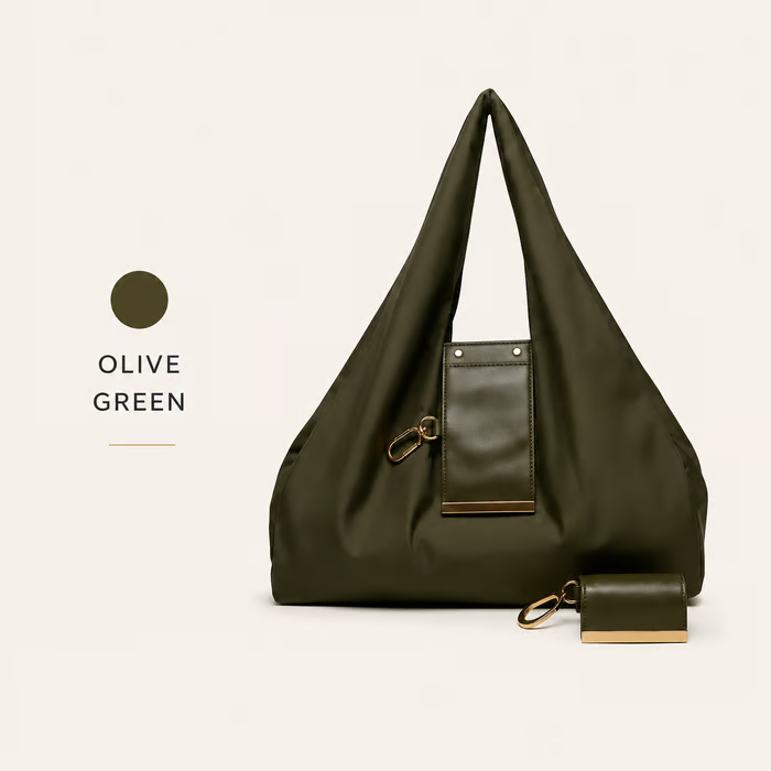 2-in-1 Charm-to-Tote Transformable Bag