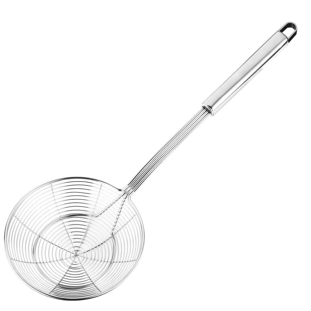 Solid Stainless Steel Spider Filter Skimmer Ladle
