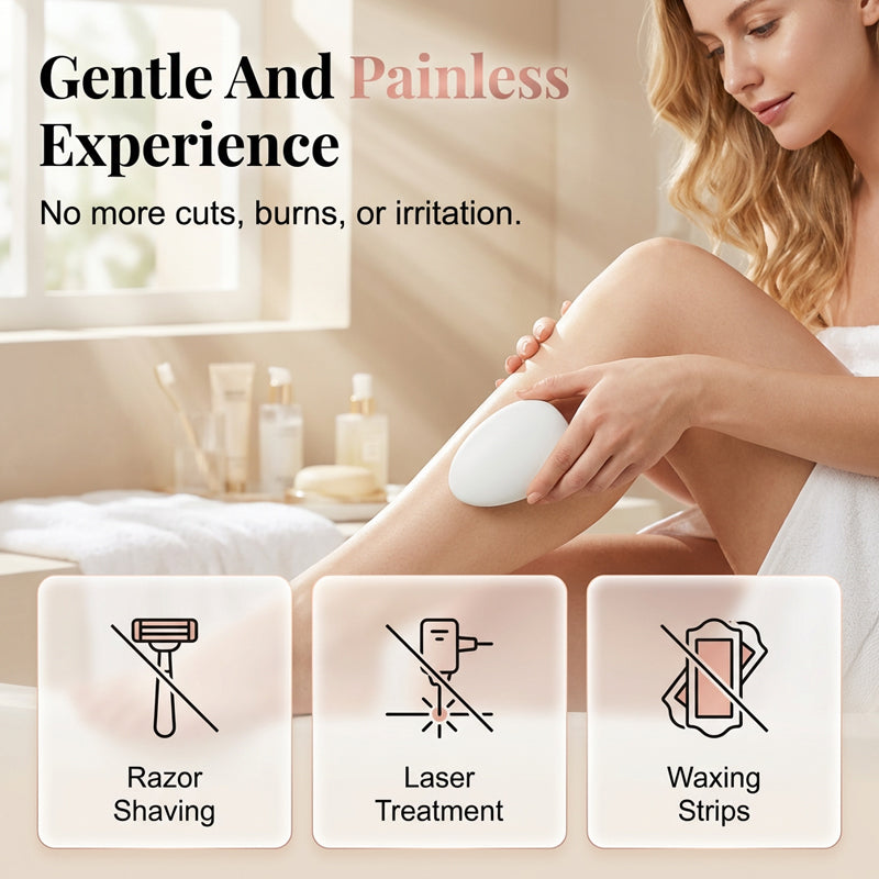 Ergonomic Hair Removal Tool with Protective Coaver