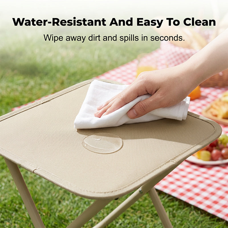 Portable Folding Stool with Handbag Design--No more sore legs